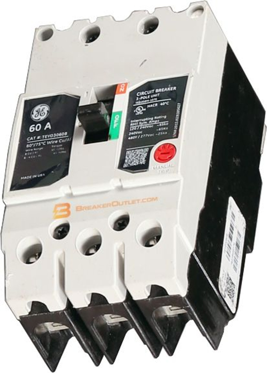 TEYD3080B 25k Bolt-on GE Circuit Breaker