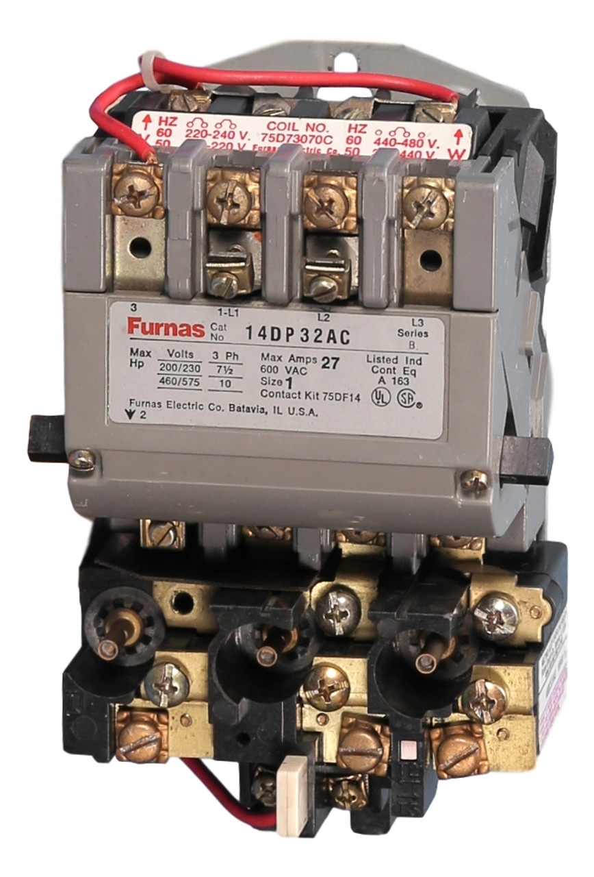 14DP32AA Furnas Nema 1 Motor Starter 120V