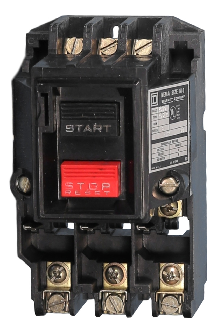2510MBG2 Square D Manual Motor Starter