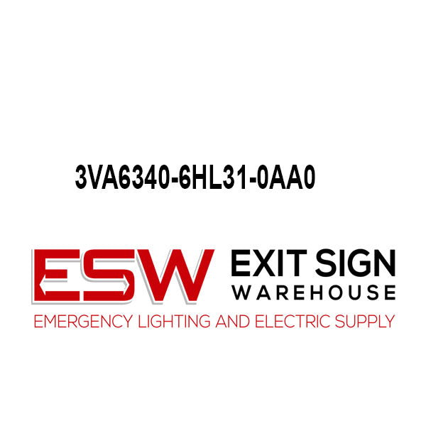 3VA6340-6HL31-0AA0 Siemens 3 Pole 400 Amperage Circuit Breaker