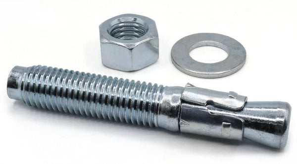 Wedge Anchors 3/8-16 x 3 Wedge Anchors Zinc Blue 100 per Box