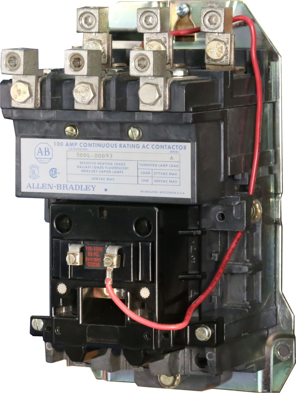 Allen-Bradley 500L-DOD93 Lighting Contactor