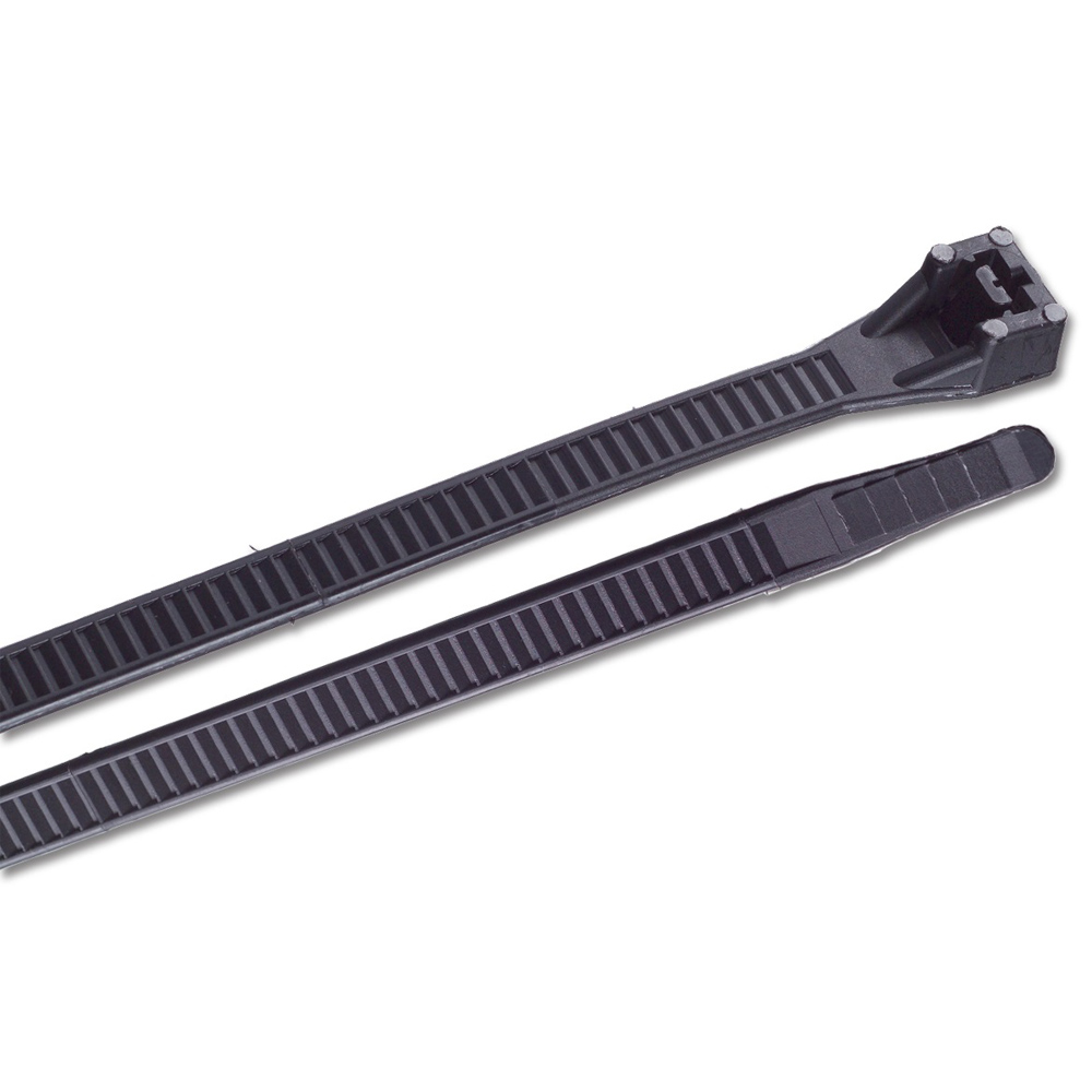 Ancor 15″ UV Black Heavy Duty Cable Zip Ties – 100 Pack