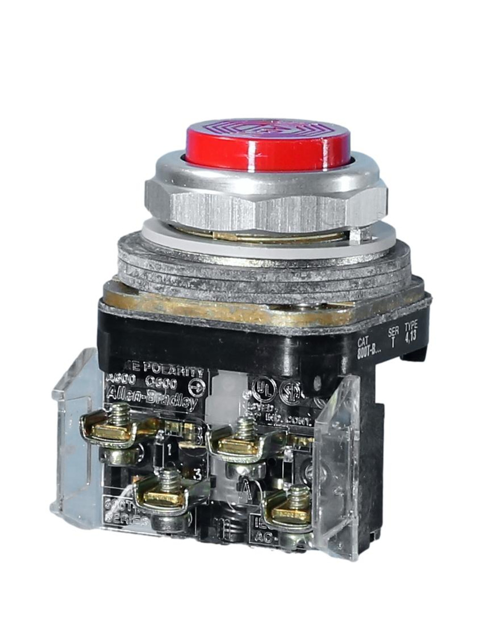 800T-B6A Allen-Bradley Extended Red Push Button