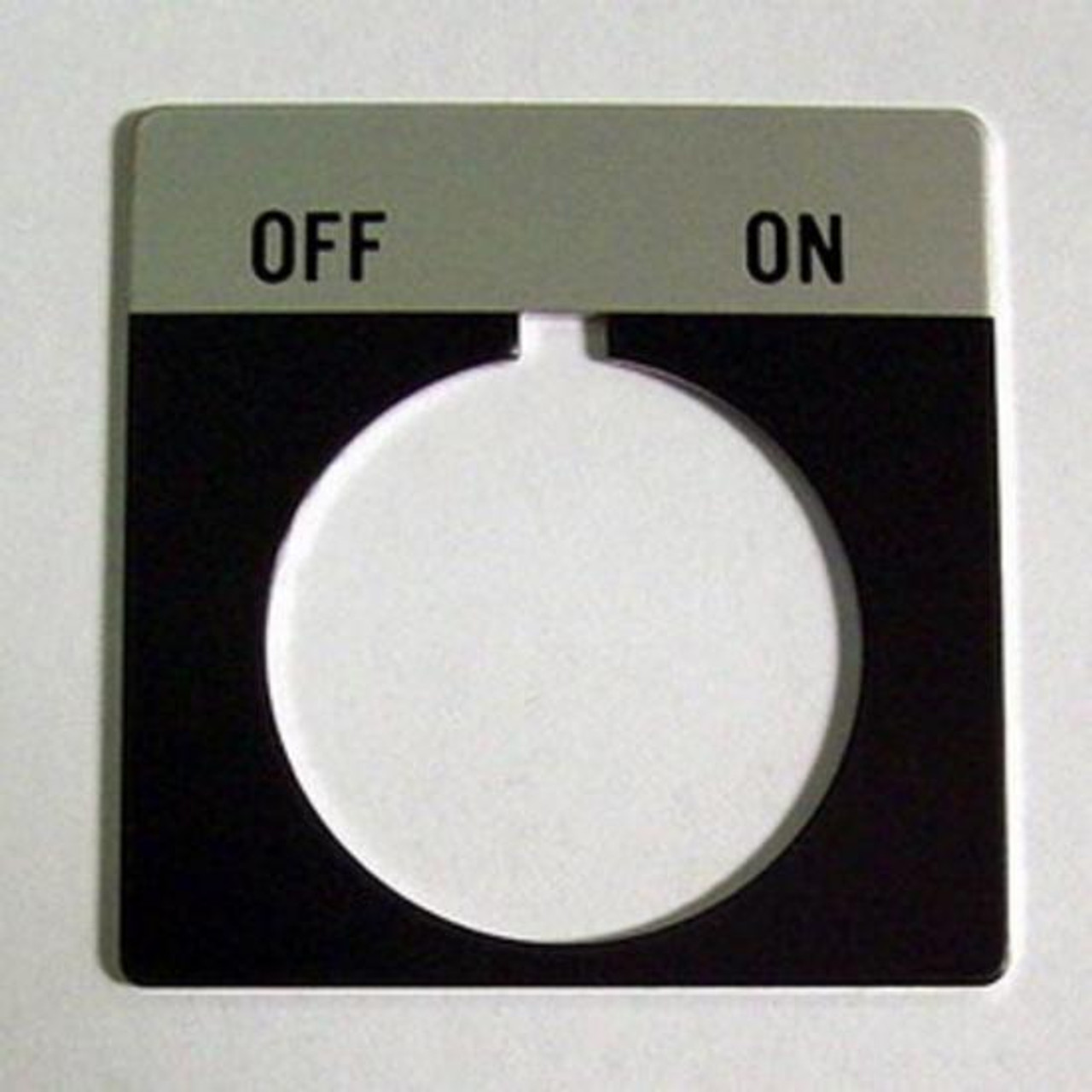 800T-X529 Off-On Legend Plate Allen-Bradley