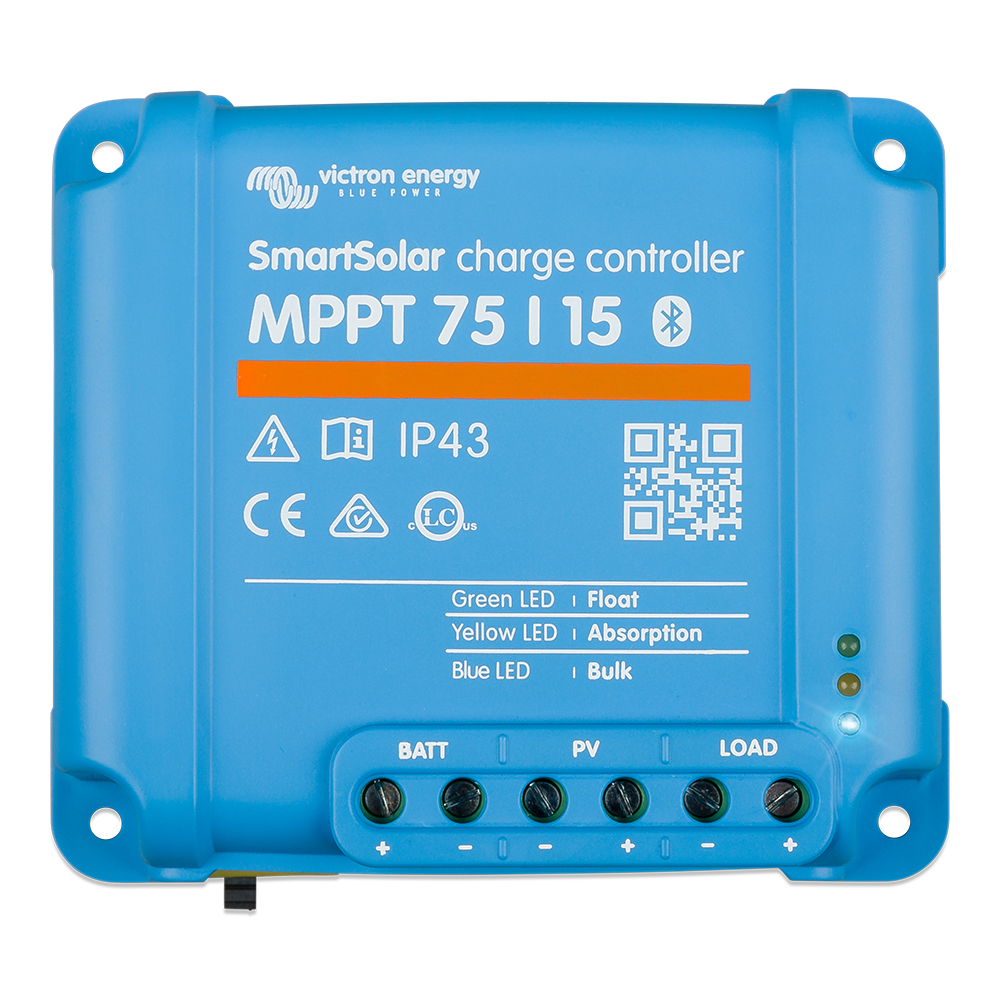 Victron SmartSolar MPPT Charge Controller – 75V – 15AMP