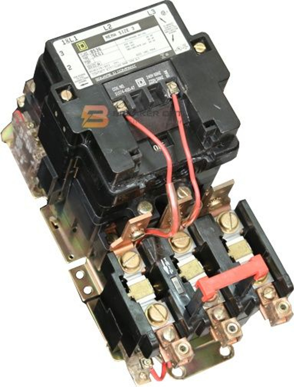8536SEG1 Open Size-3 Square D Motor Starter