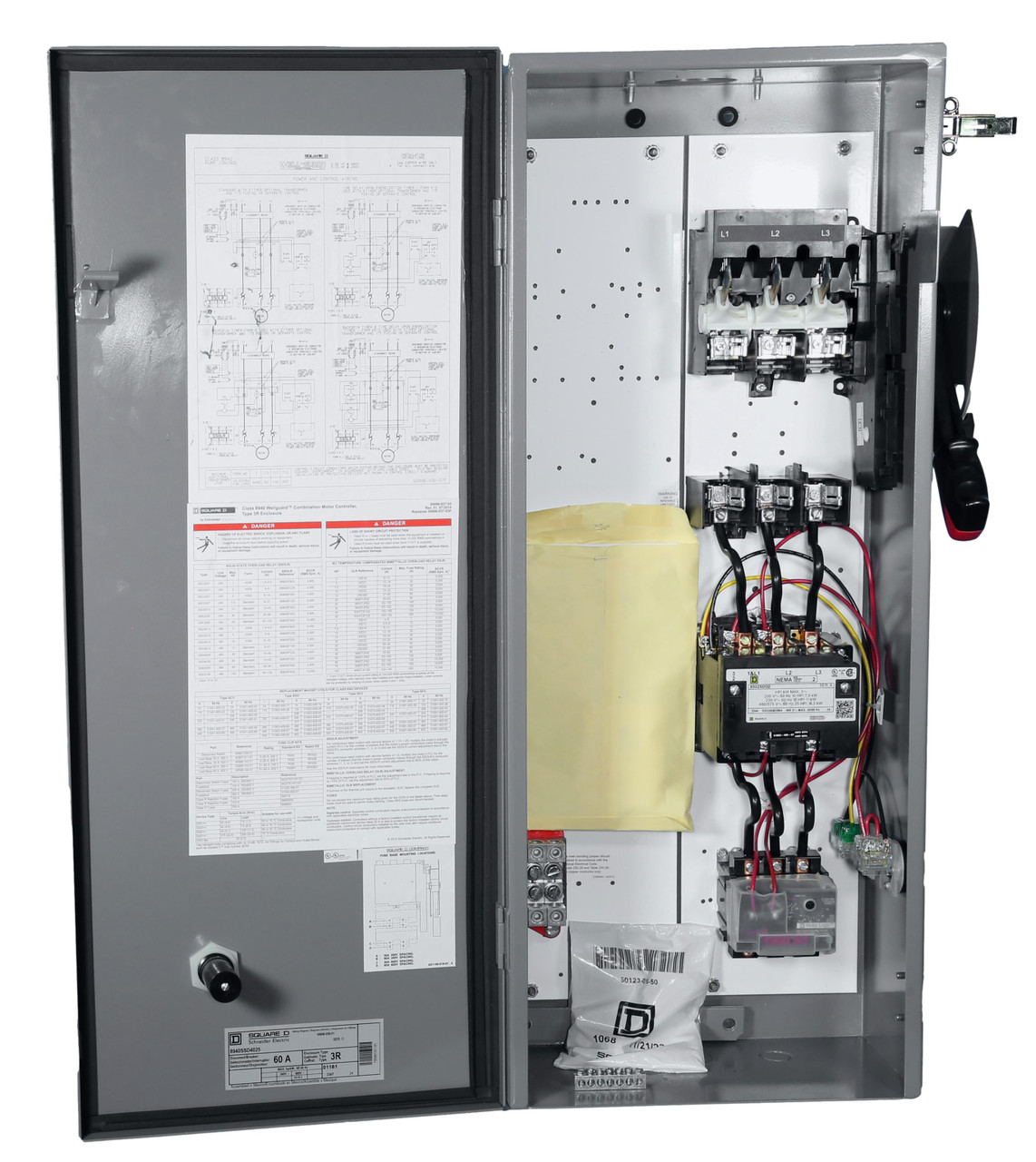 Well Guard Fusible Size-2 Pump Panel, w/Motor Logic Over Load