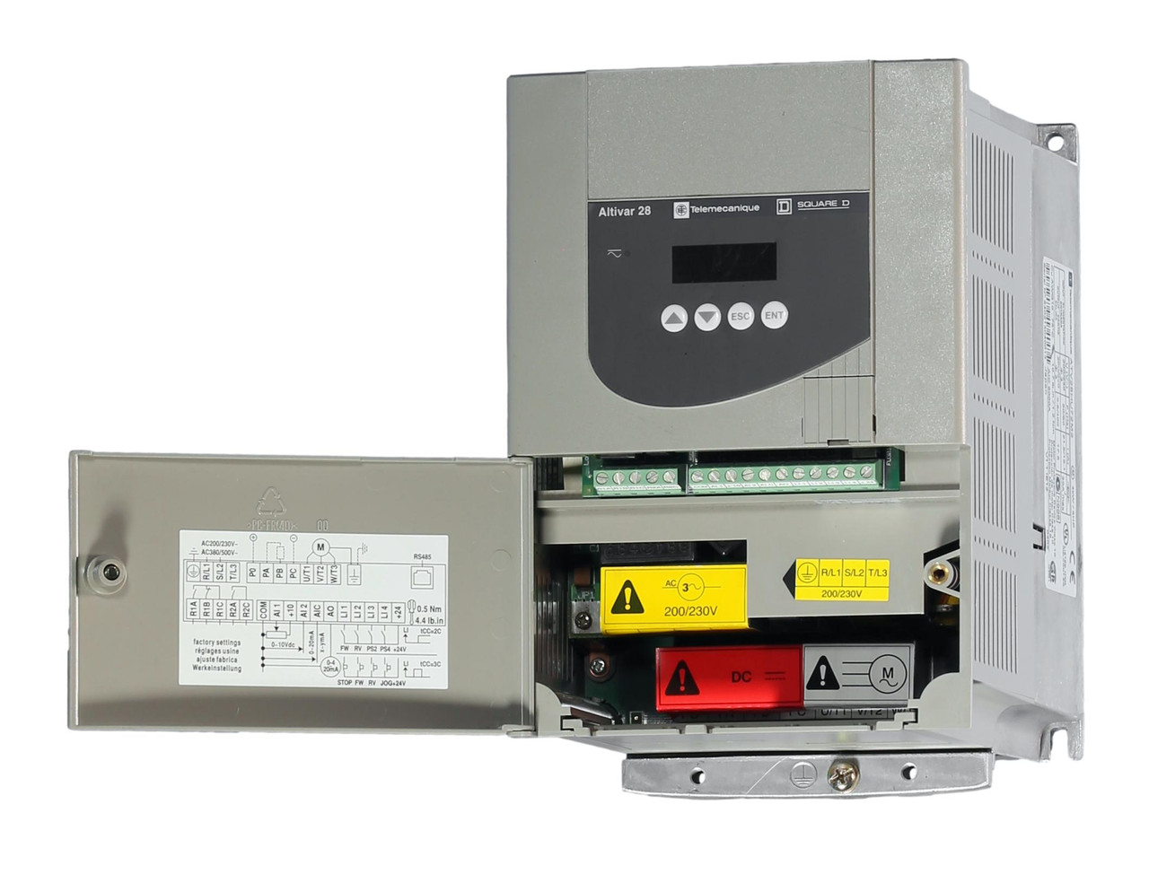AC Speed Drive ATV28HU72M2, 5 Hp ATV Telemecanique