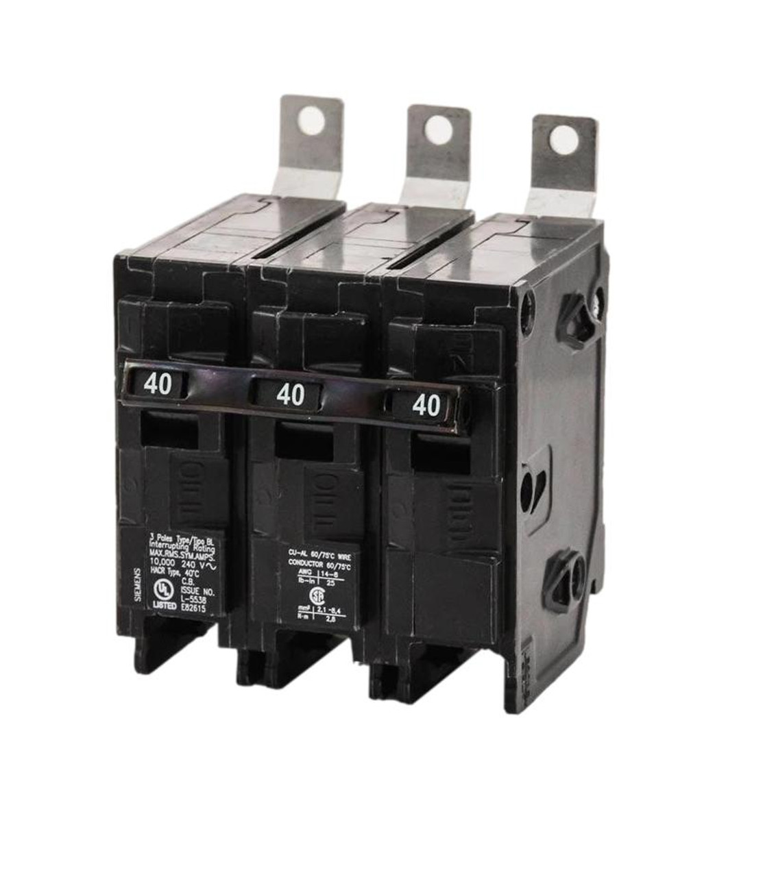 B340 Type BL 40 Amp Circuit Breaker by SIEMENS