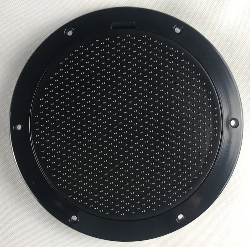 Beckson Deckplate 6 in. PRY Dimpled Black