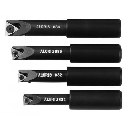 Aloris BS-SET Adjustable-Insert Short Boring Bar Set