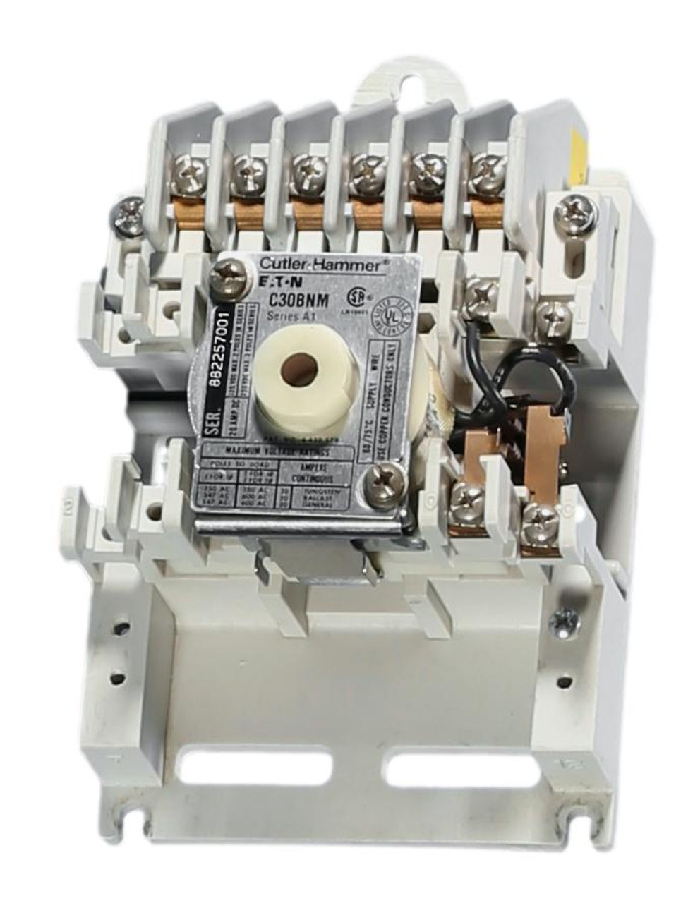 6 Pole Lighting Contactor C30BNM-6A from Cutler-Hammer