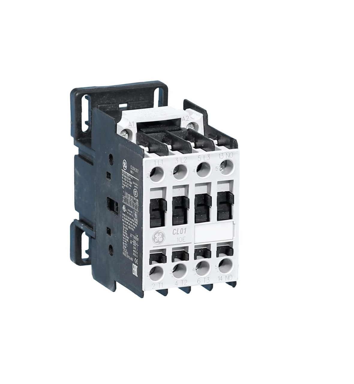 Original CL01A310T 4-Pole 25 Amp, 110-120V Coil GE Contactor