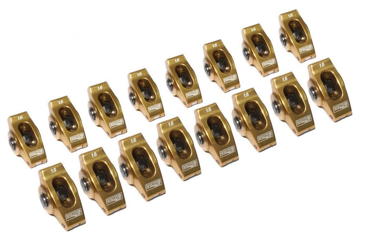 Comp Cams SBC Ultra Gold R/A's - 1.6 Ratio 7/16 Stud 19005-16