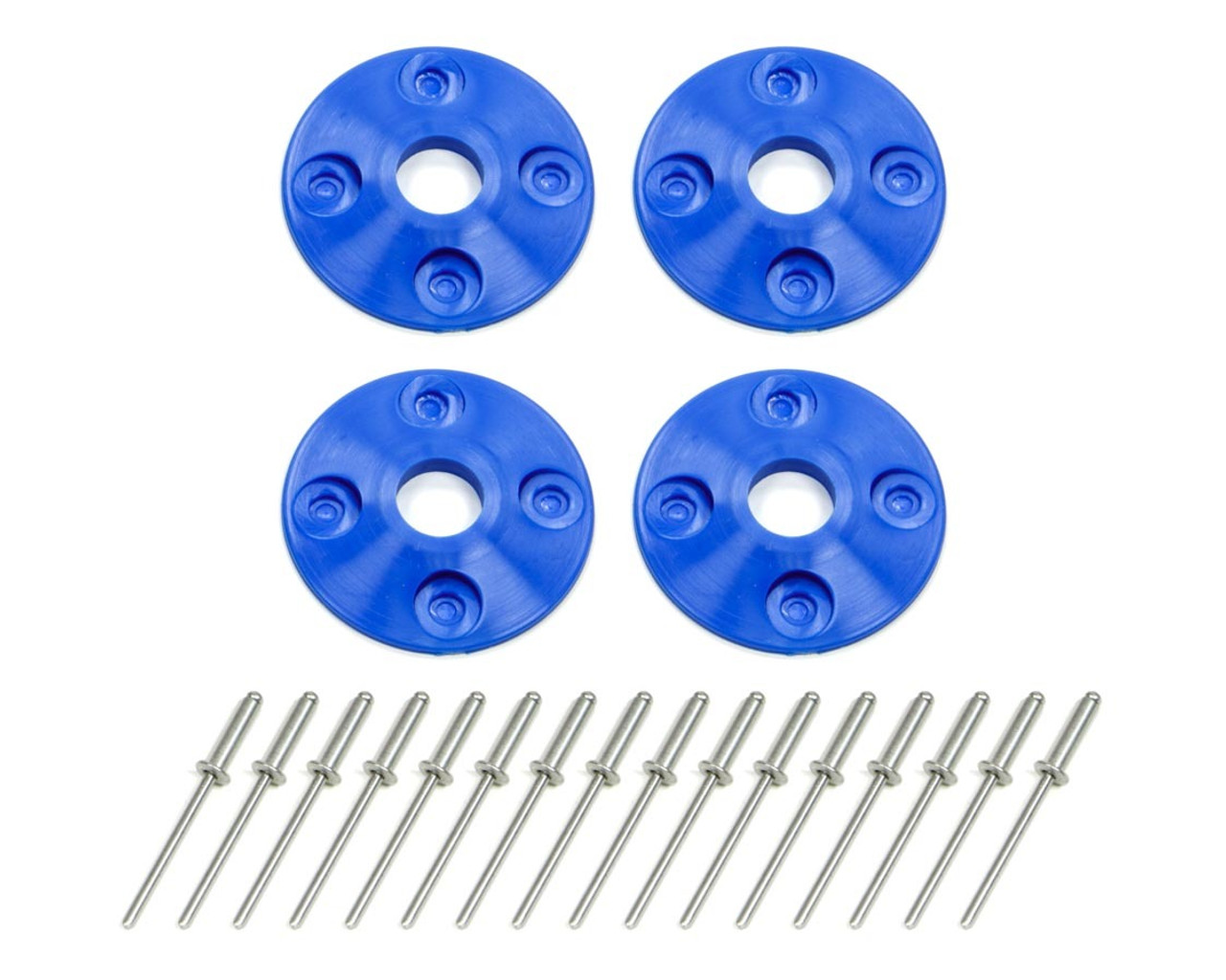 Scuff Plate Plastic 4pk Blue 1202-BL