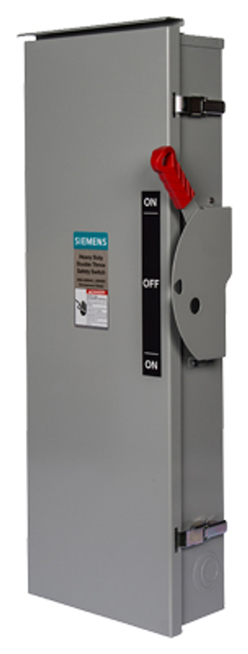 DTNF324 Double Throw Non-Fusible Safety Switch 200A 240V by Siemens