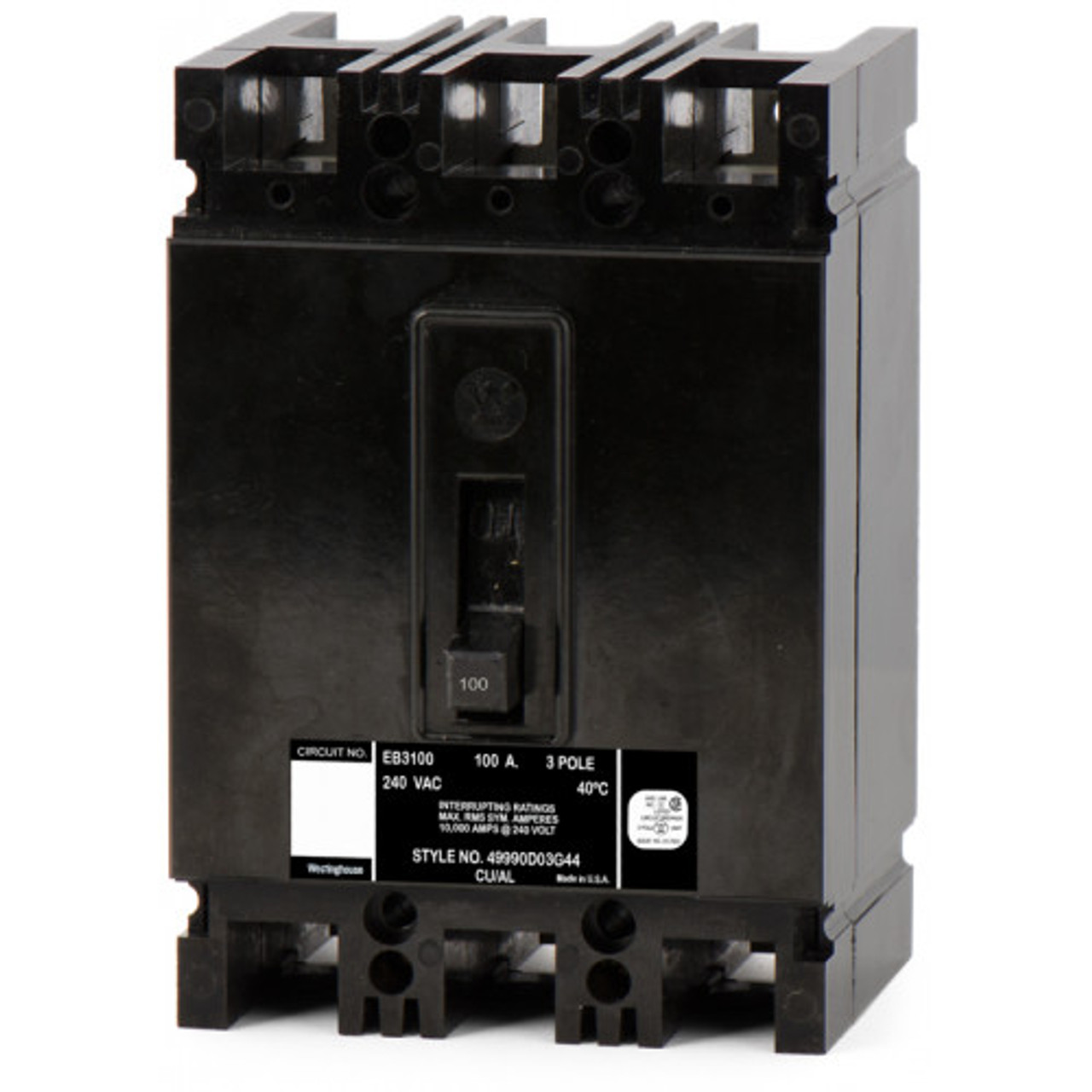 EB3050 Westinghouse Circuit Breaker