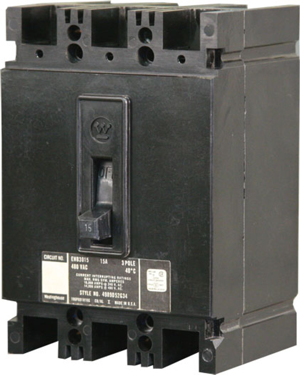 EHB3060 Westinghouse Circuit Breaker