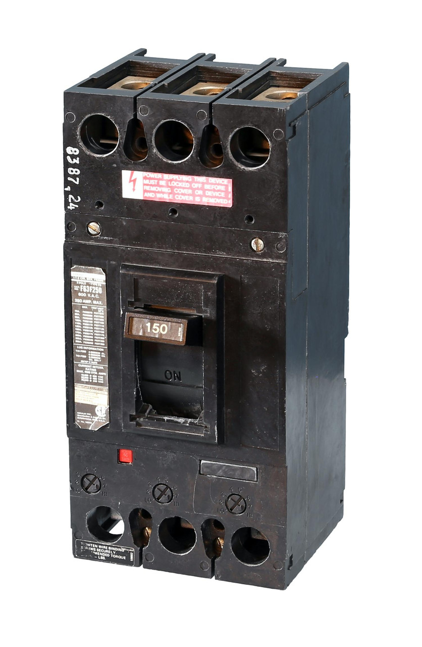 F63B150 Obsolete I-T-E Brand 3 Pole 150A 600V