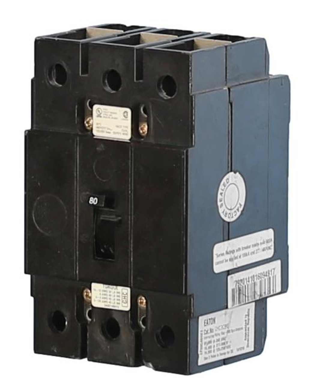 Used GHC3080 Feed Thru Circuit Breaker by Eaton