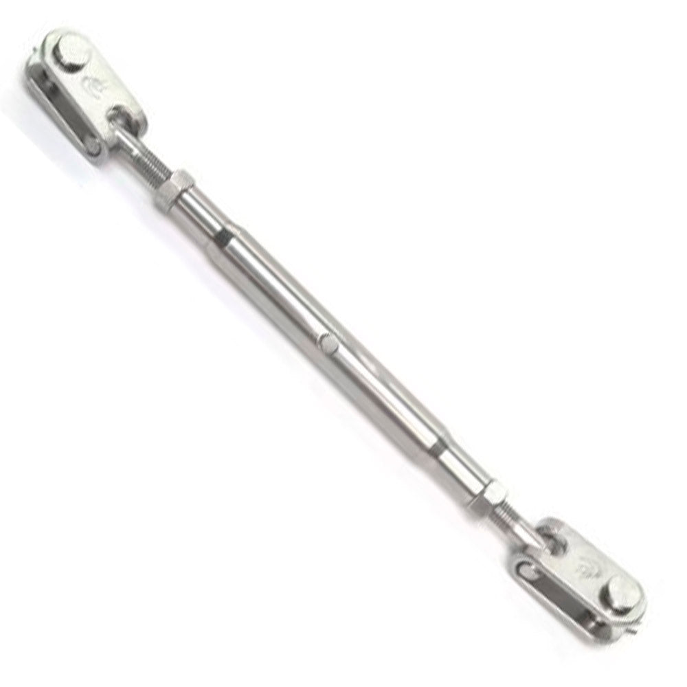 Hayn Standing Rigging - Turnbuckle - Jaw to Jaw (Closed Body) - Jaw: 1/4 in (6.0 mm) & Pin: 1/4 in (6.0 mm) (14TTJ)