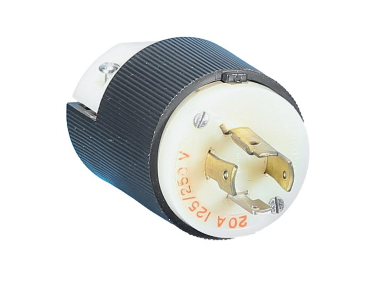 Hubbell HBL2411 Twist Lock Plug Connector Body, 125/250V 4Wire