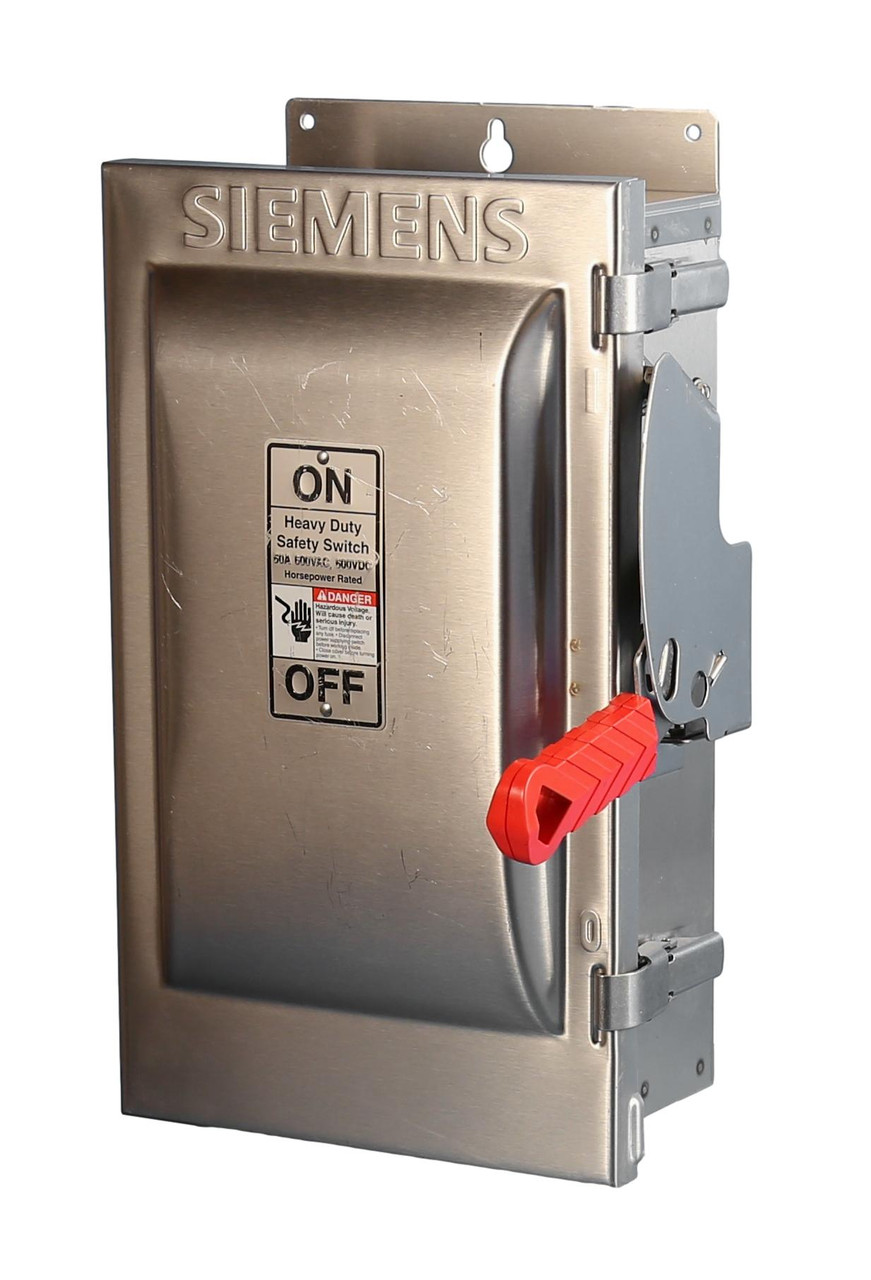 HF362S Stainless Steel Fusible 60A Safety Switch