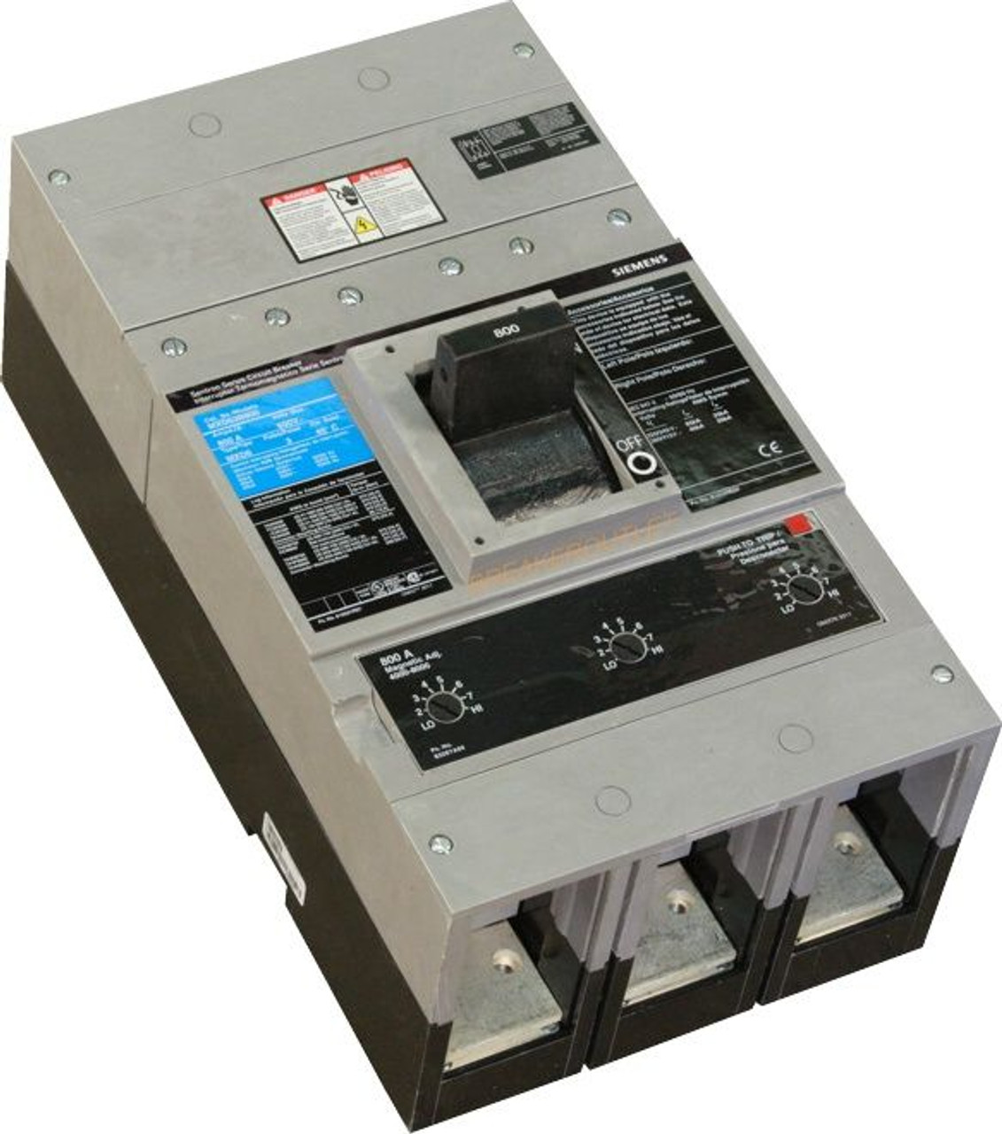 HMD63B600 Siemens Sentron MD6, MXD6 Circuit Breaker