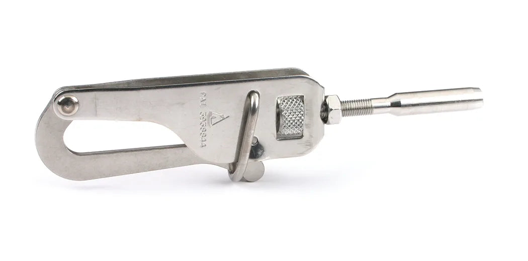 Johnson Marine Safe Lock Gate Hook 3/16 Wire 1/4-28 L.H. Machine Swage