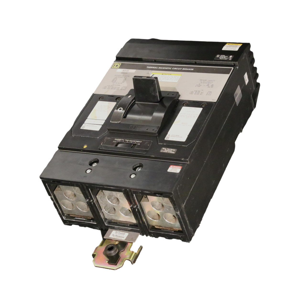 2-Pole MA26600 Re-certified 600 Amp I-Line Type Circuit Breaker