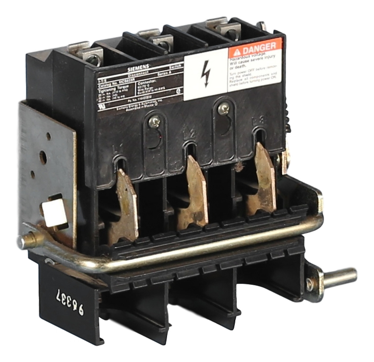 MCS603R ITE 30 Amp Disconnect Switch