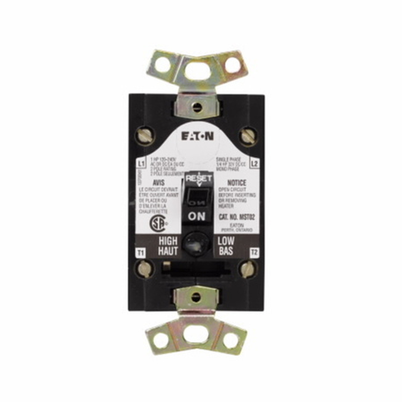 MST02 Motor Rated Switch Toggle Switch Reset
