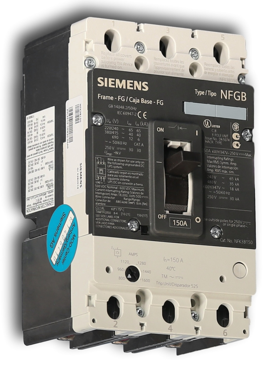 Siemens NFK3B250 Circuit Breaker 250 Amp