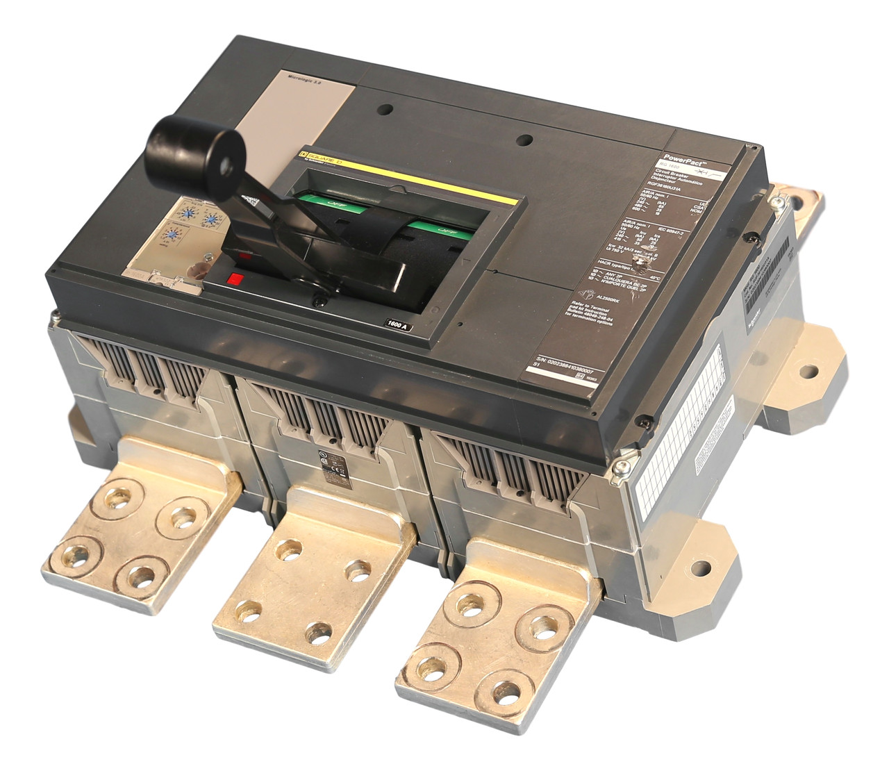 RGF36160U31A Square D 1600 Amp Power Pact Circuit Breaker