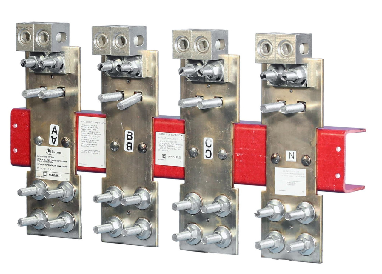 SA8LL Lug Landing Kit, 800 Amp by Square D