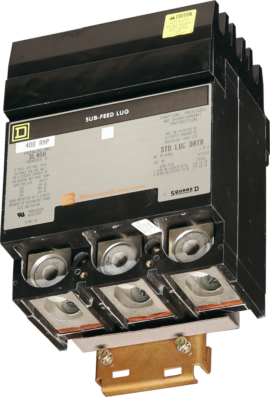 SL400 I-Line Sub-Feed Lug Kit by Square D Schneider Electric