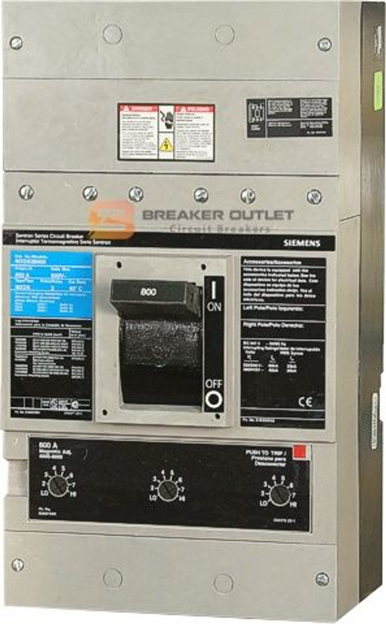 SMD69700ANGT Siemens Sentron Sensitrip III Circuit Breaker with LSIG