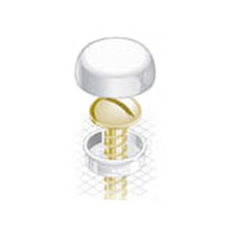 Handi-Man Snap Caps, White for #6 & #8 Screws - 10 Pack