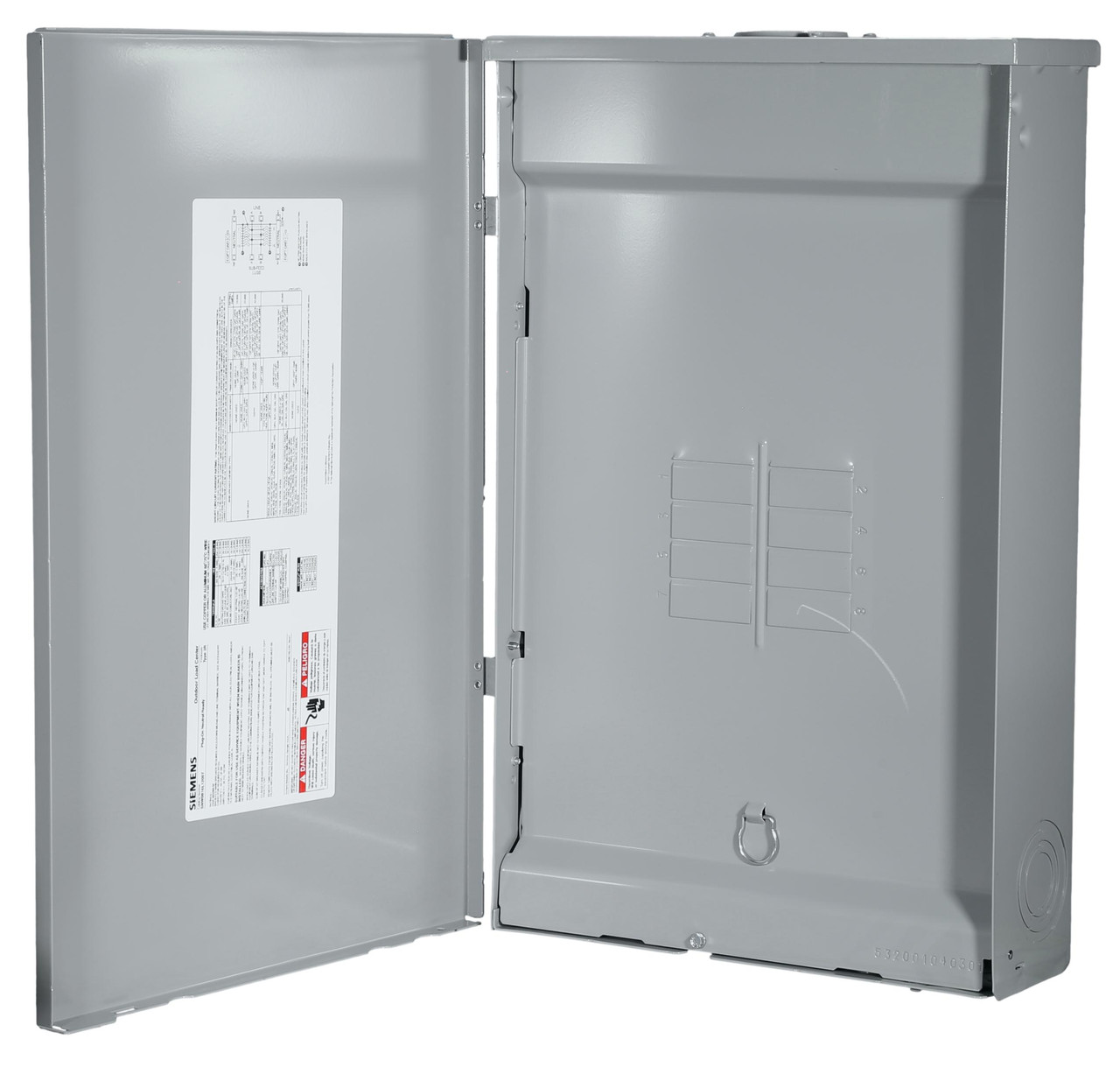 SNW0816L1200T MLO 200A Load Center w/Plug-On Neutral 8-16 Outdoor