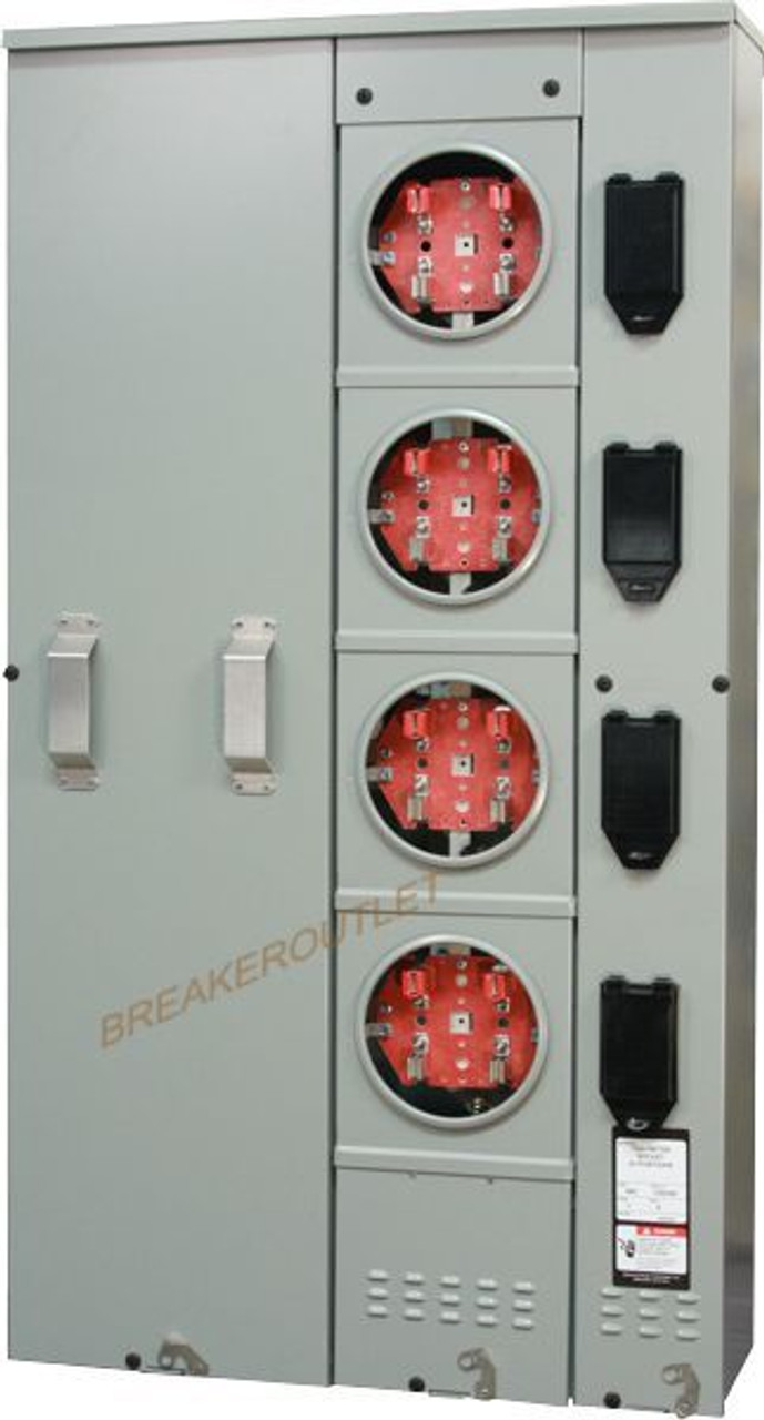 SP4411 400A Meter Main 4-Section by Siemens