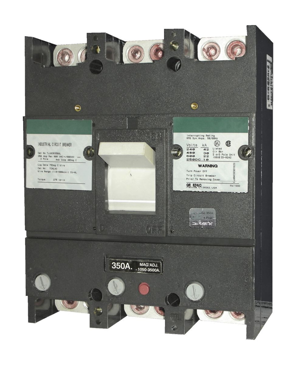 TJK636600WL 600A Circuit Breaker with Field Installable Trips