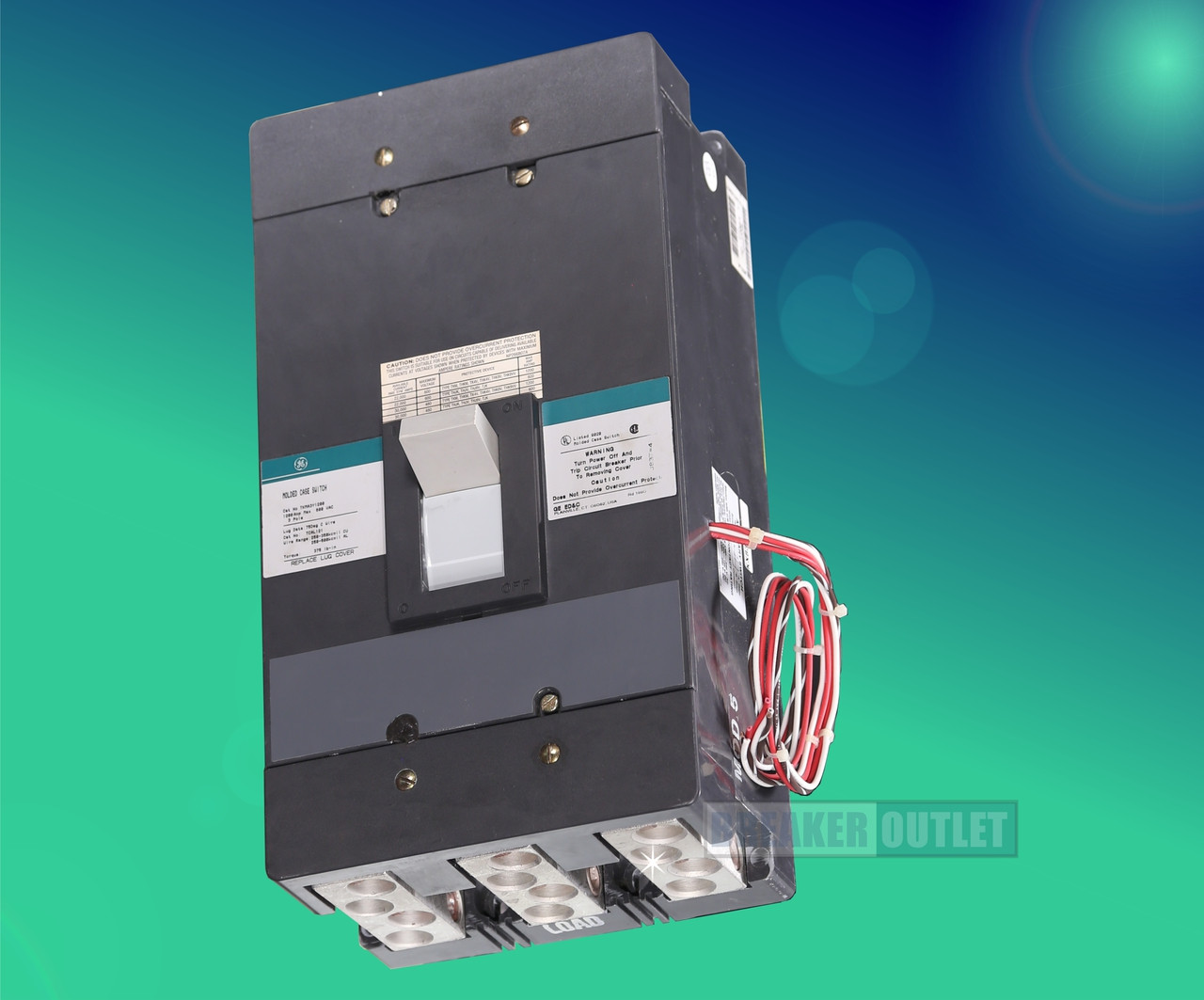 TKMA3Y1200 GE 1200 Amp Molded Case Switch Non-Auto New Other