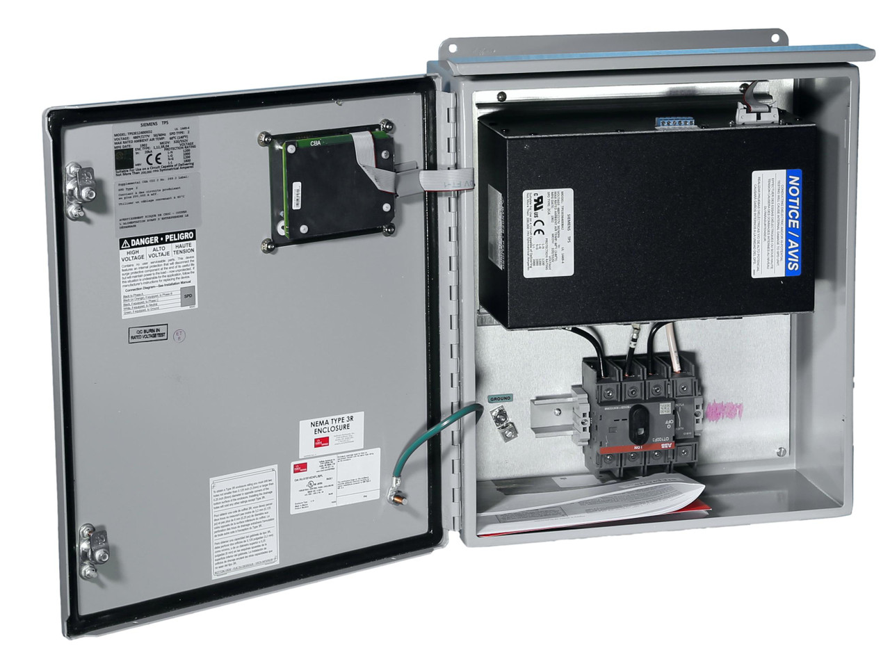 TPS3E12400XD2 400kA Surge Protection Device, 480Y/277V