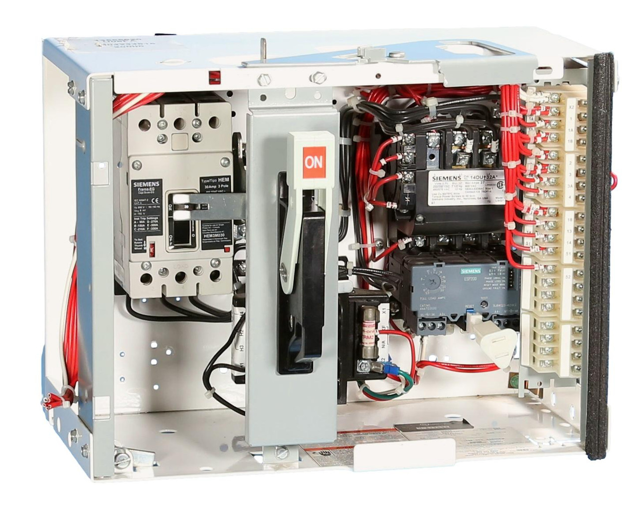 Tiastar Size-1 15A MCC Combo Starter w/HEG3B015 Breaker Protection