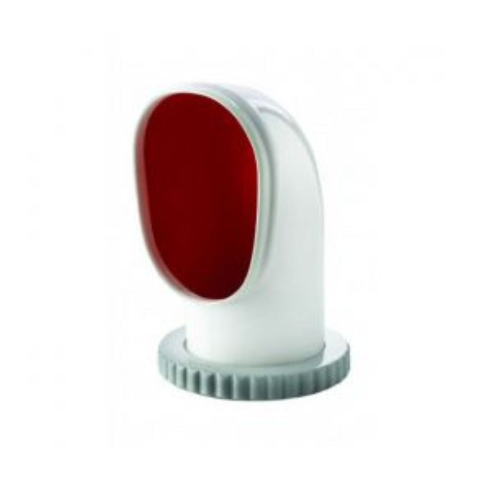 Vetus Cowl Ventilator Chinook S Silicone 3.94 in. (100 mm) - Red Interior (CHINOOKS)