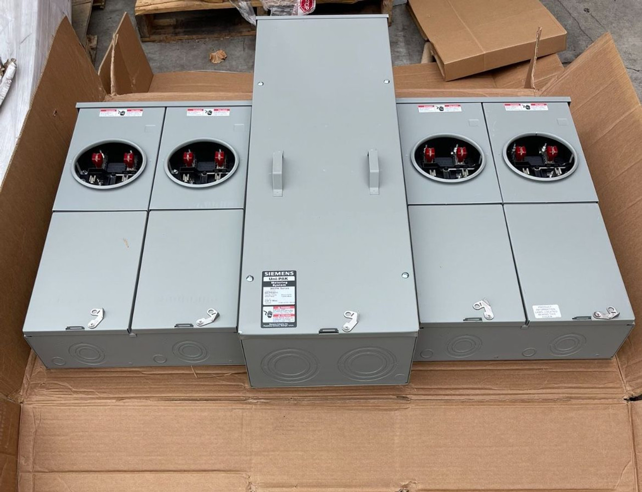 WEPK4411 Multi-Family Metering Uni-Pak 4 Meter Position, EUSERC Approved