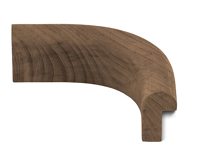 SeaTeak Edge Moulding Corner Inside, Teak