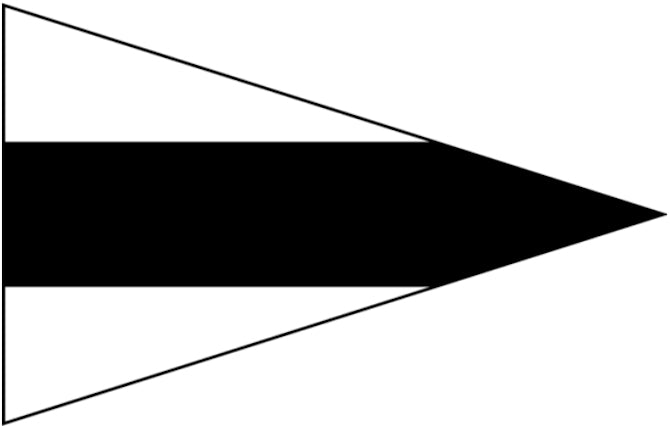 Annin Signal Code Flag - 3rd Repeater