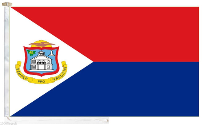 Annin St. Maarten Courtesy Flag - 12" x 18"
